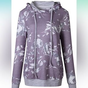 Floral hoodie